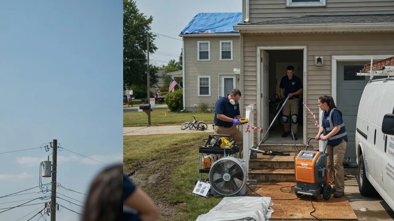 Water Damage Repair in Cowansville, PA near me